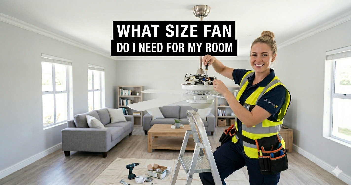 Ceiling fan size guide — how to choose the right fan for your room size
