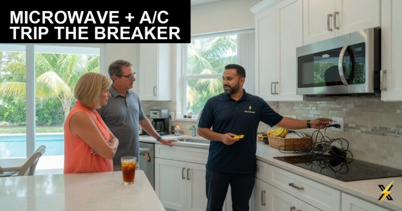 Breaker Trips When I Run the Microwave and A/C — What Fort Myers Homeowners Should Know
