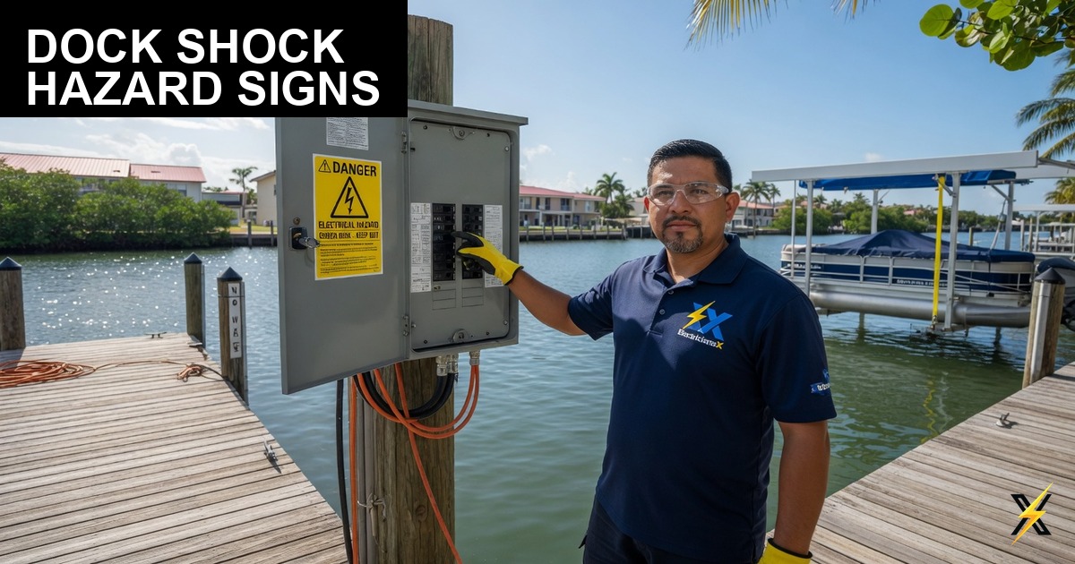 Dock Electrical Shock Hazard Signs Every SW Florida Boat Owner Should Know