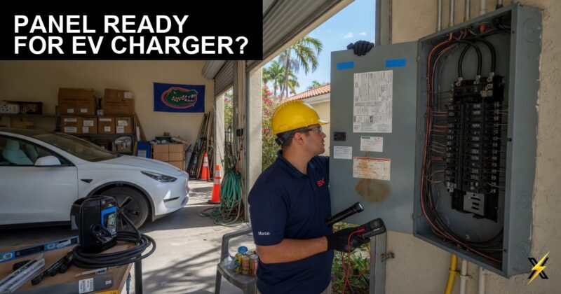 Can My Electrical Panel Handle a Level 2 EV Charger? How to Know Before You Buy (Naples)