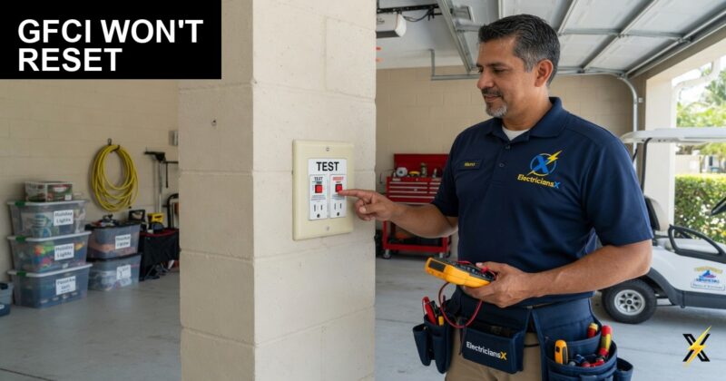 GFCI Won't Reset — What That Usually Means and What to Do Next